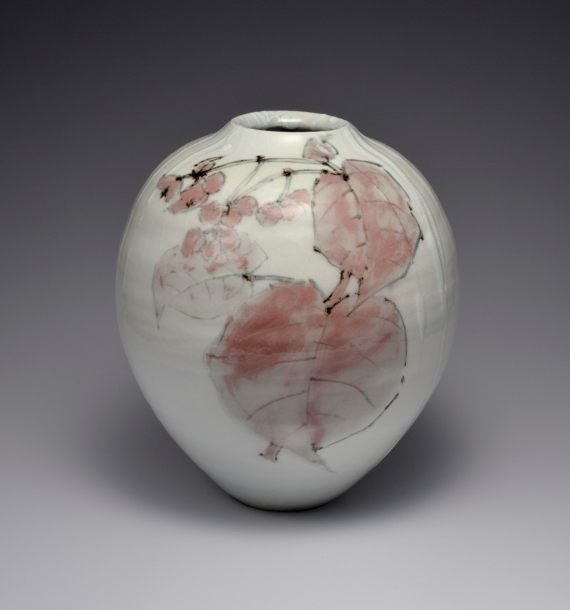 2017　三越本店　鉄絵銅彩　神谷紀雄　４